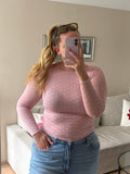 Kashmir Longsleeve Polka Dot rosa