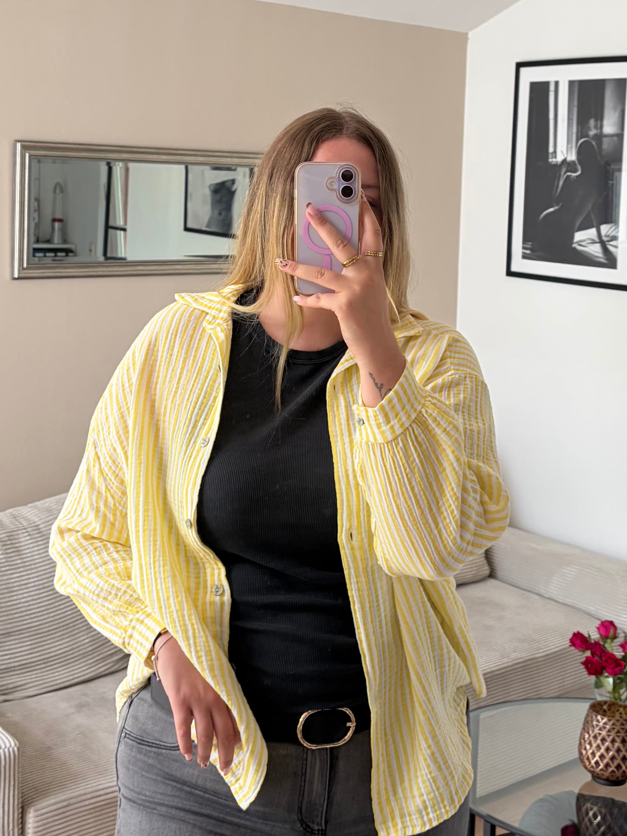 Musselin Bluse