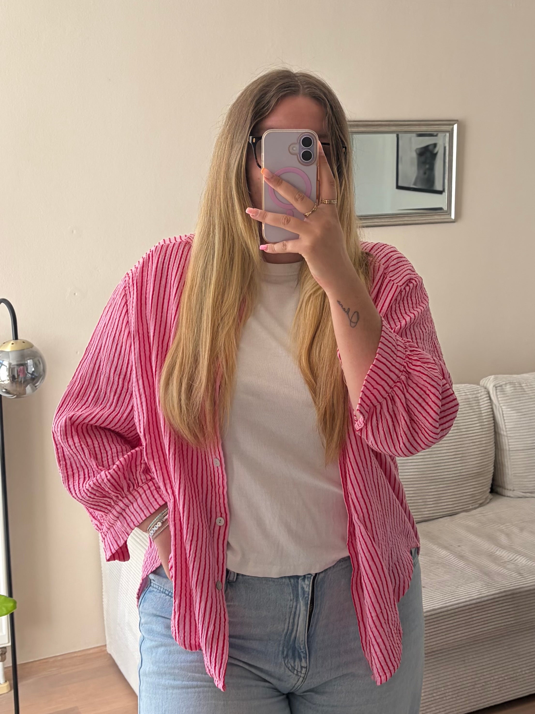 Musselin Bluse