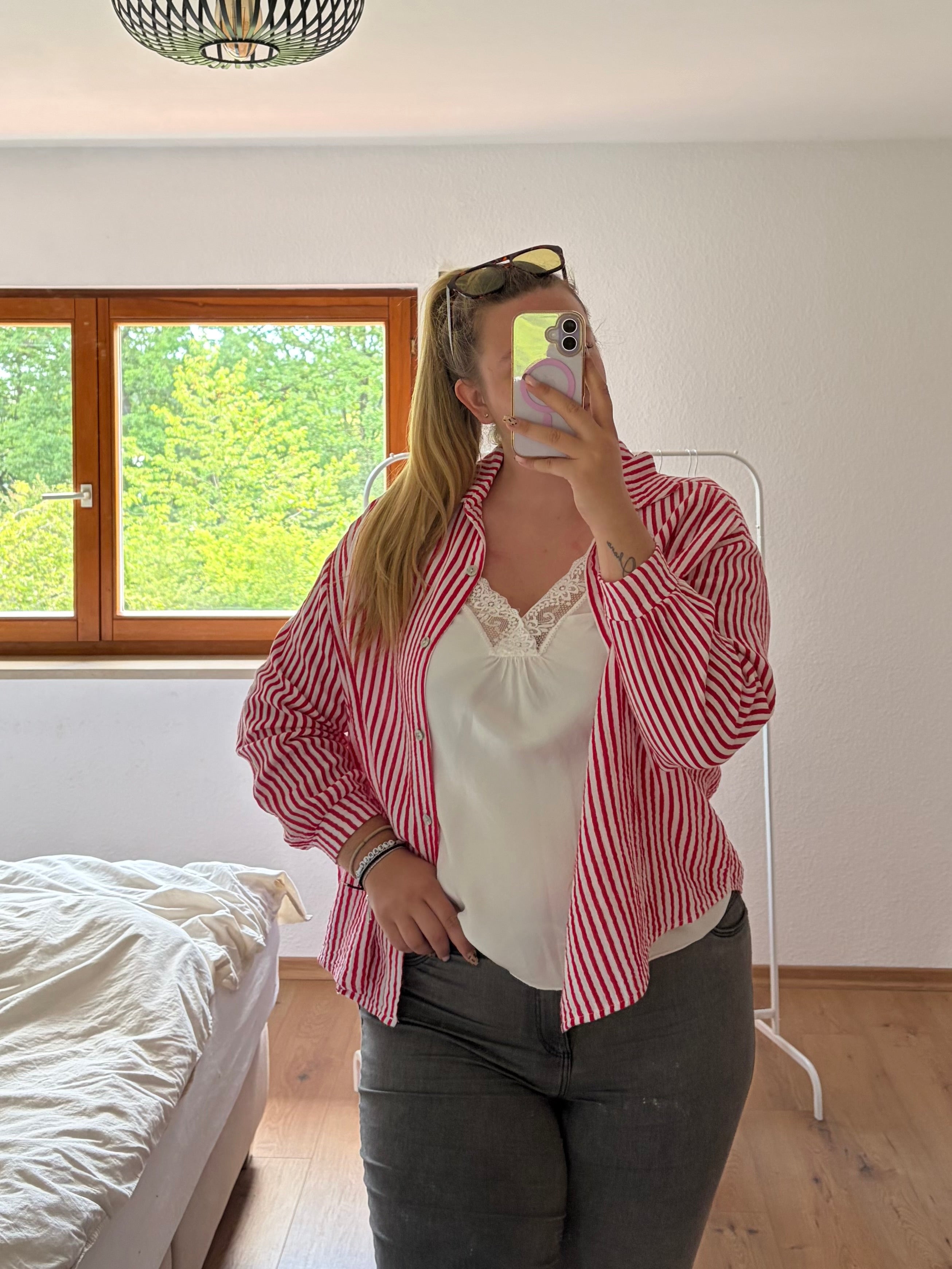 Musselin Bluse