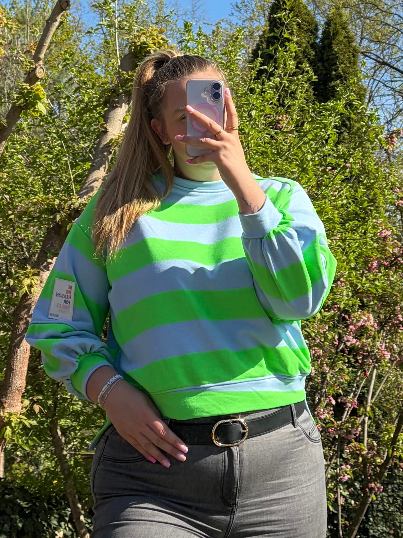 Stripe Pullover 'be the reason…'