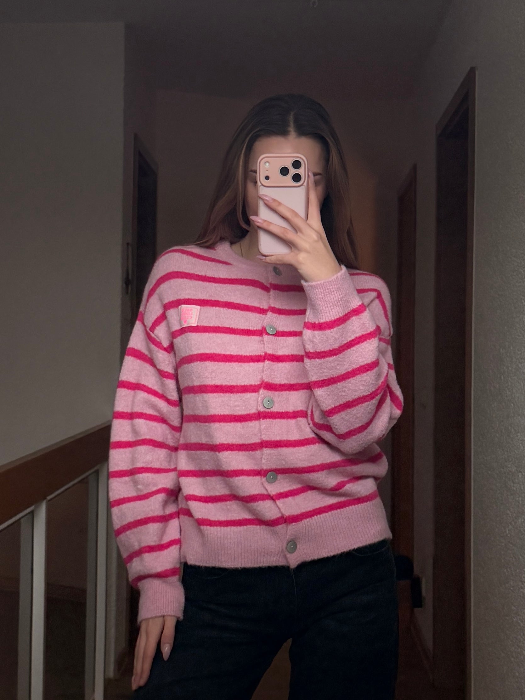 Cardigan 'FABLE' pink