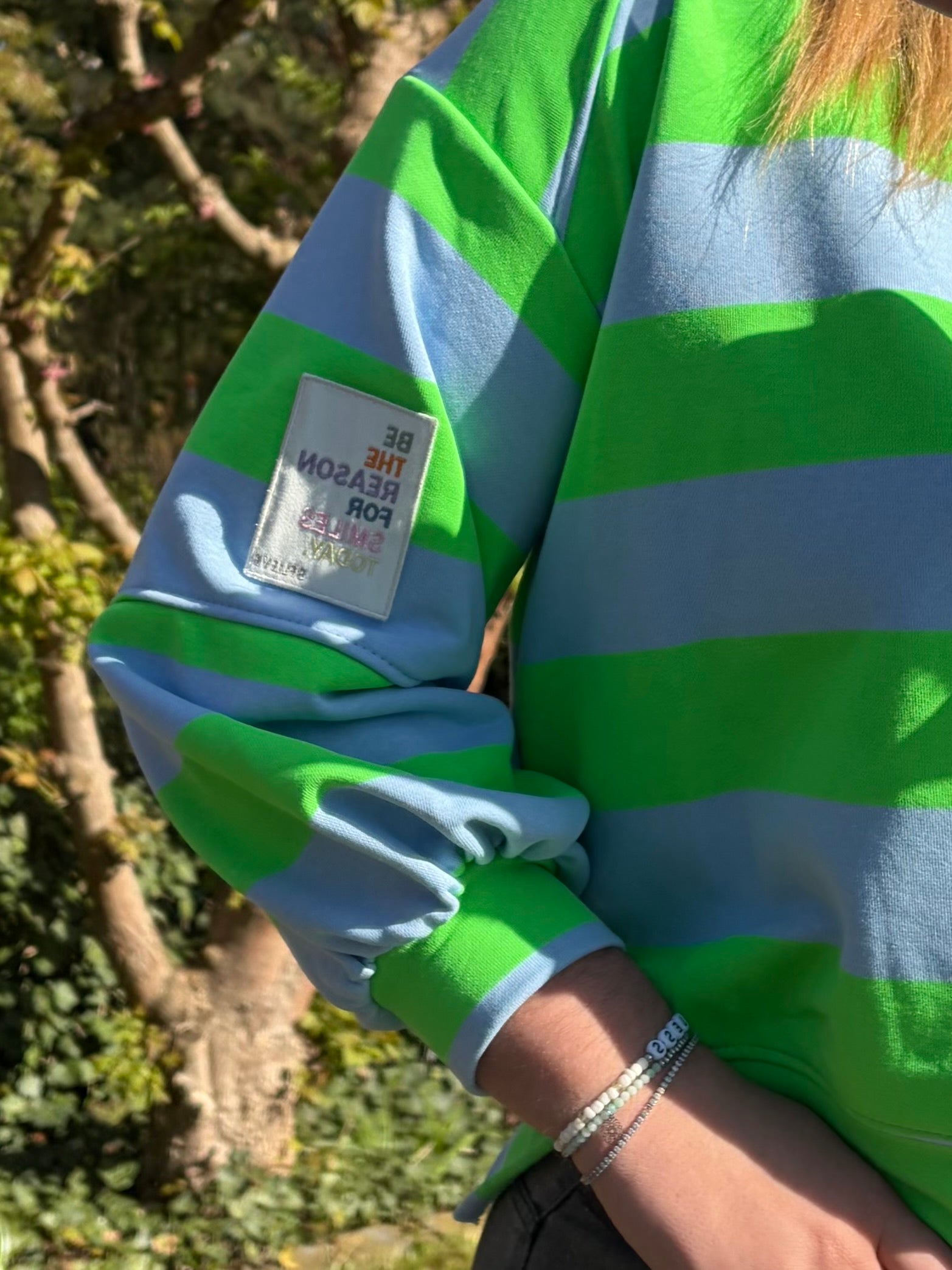 Stripe Pullover 'be the reason…'