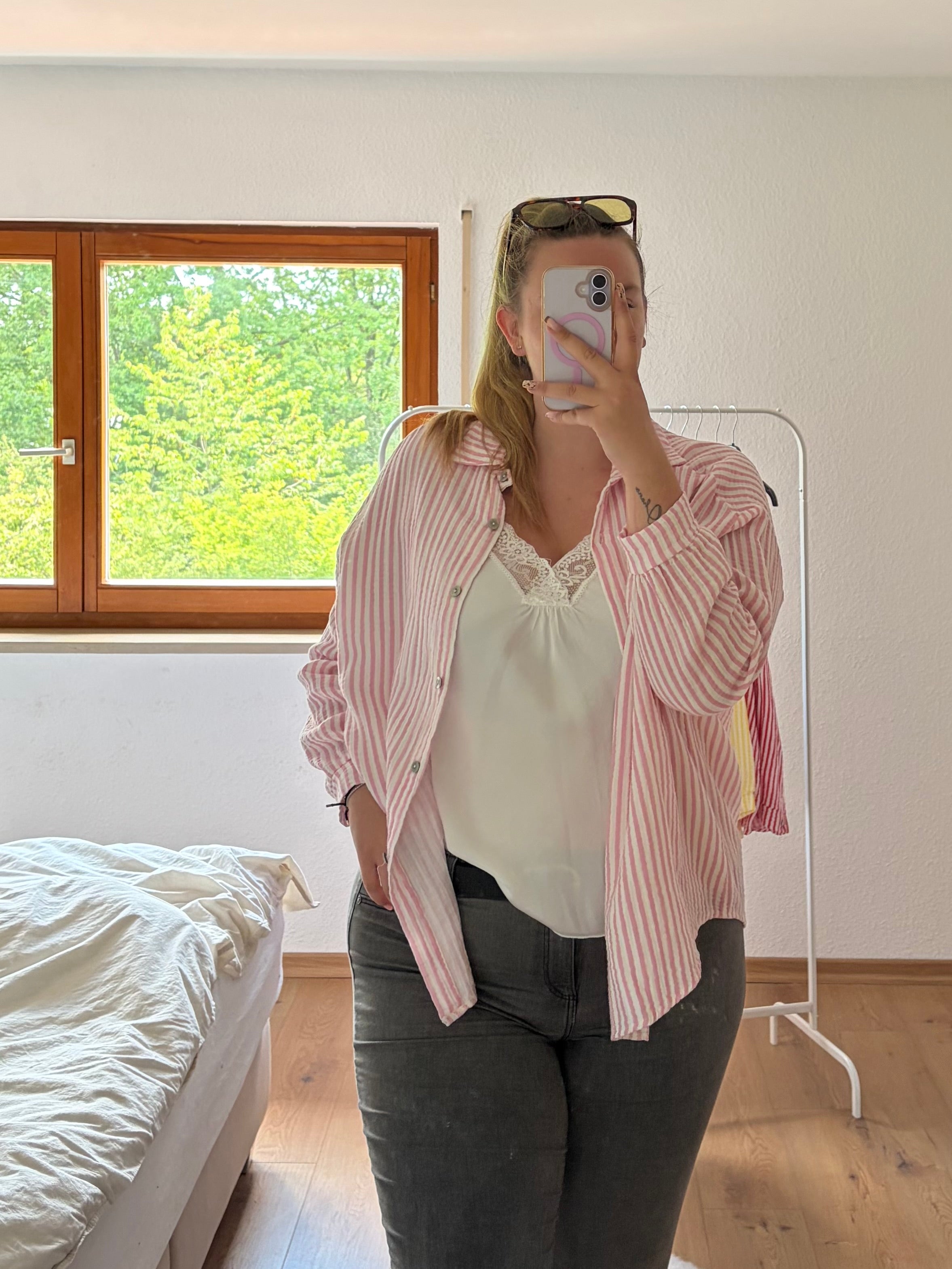 Musselin Bluse