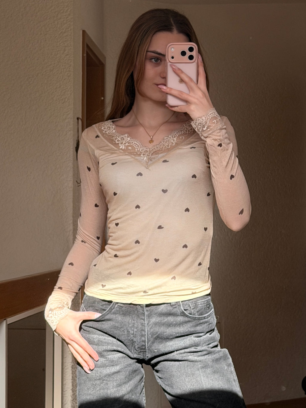 Mesh Kashmir Longsleeve 'LOVE'