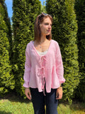 Musselin Bluse 'Butter'