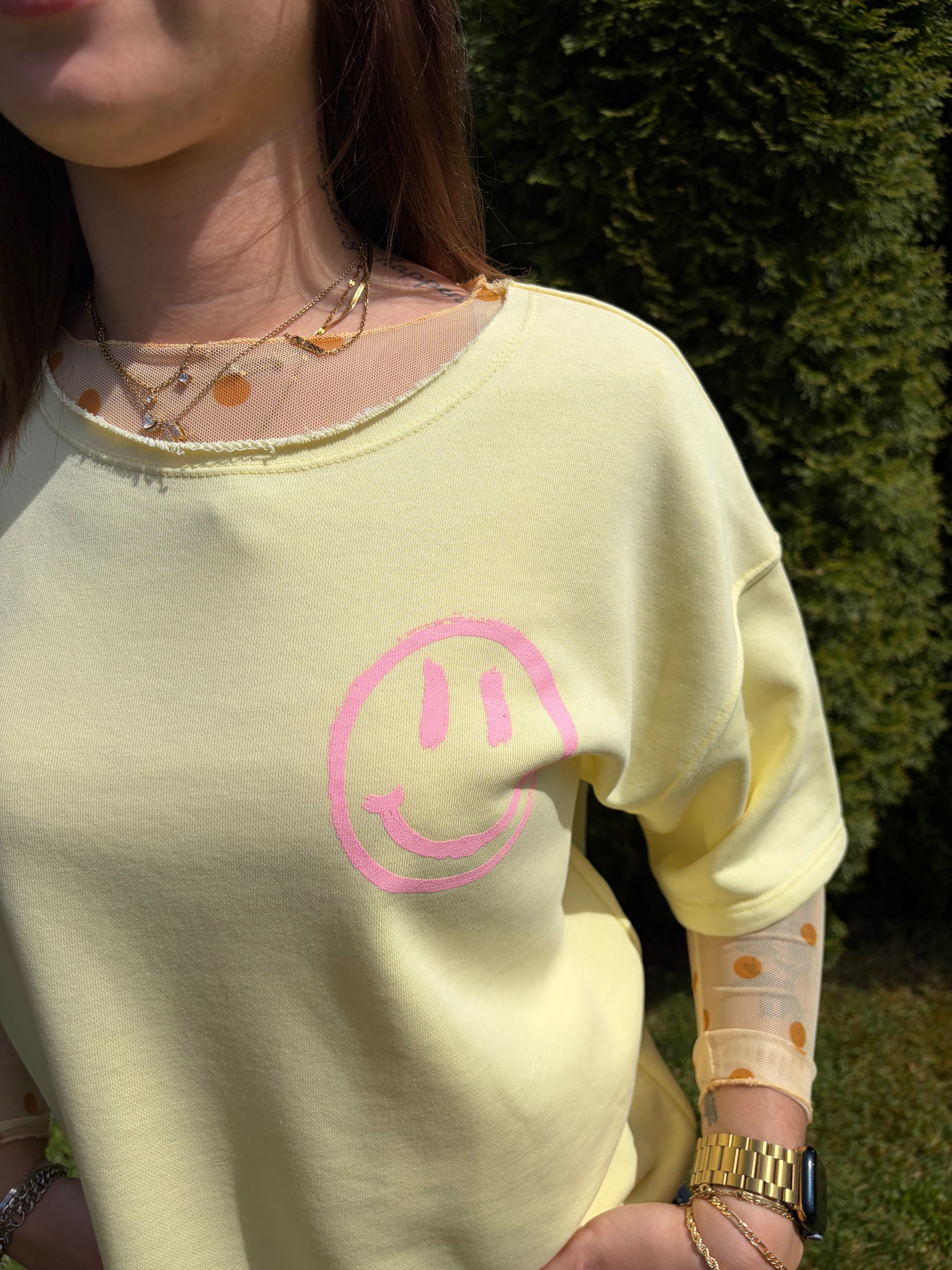 Oberteil 'Big Smiley'