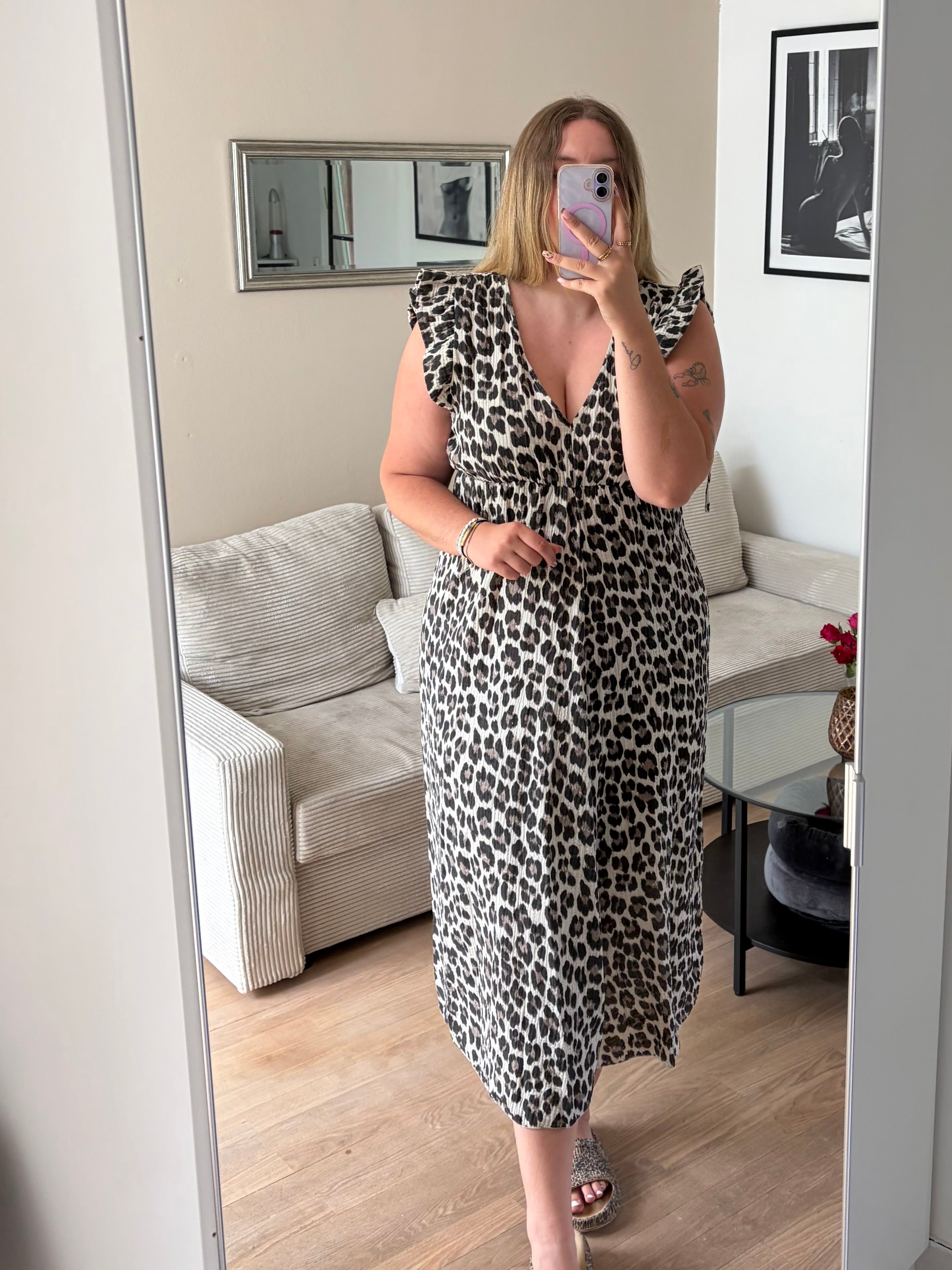 Musselin Kleid Leo