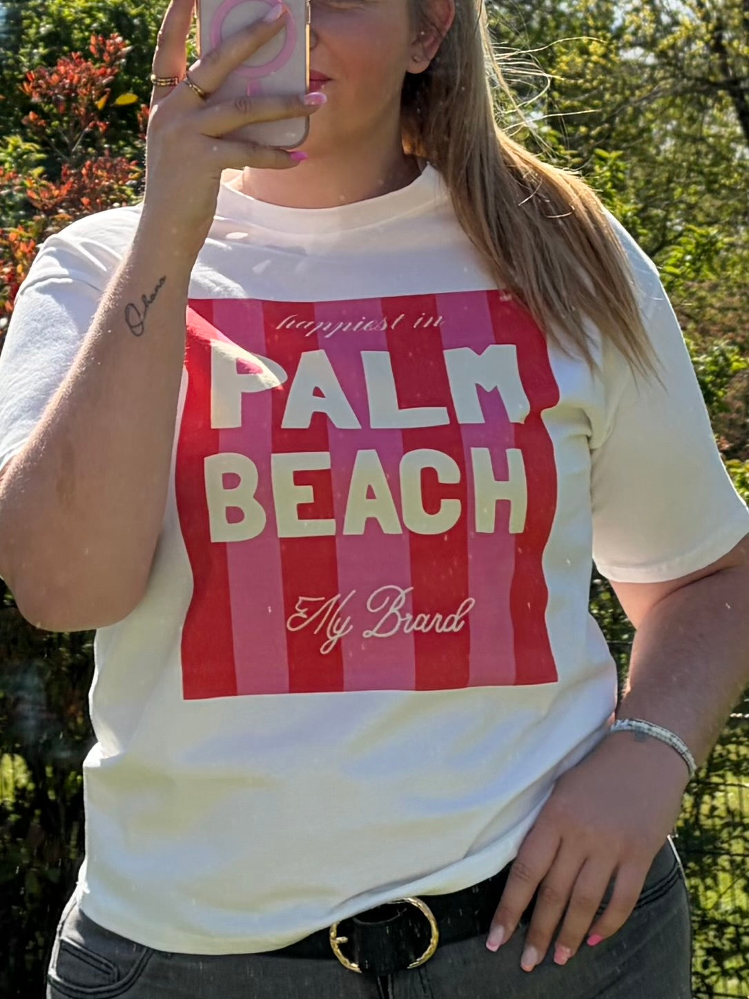 T-Shirt 'Palm Beach'