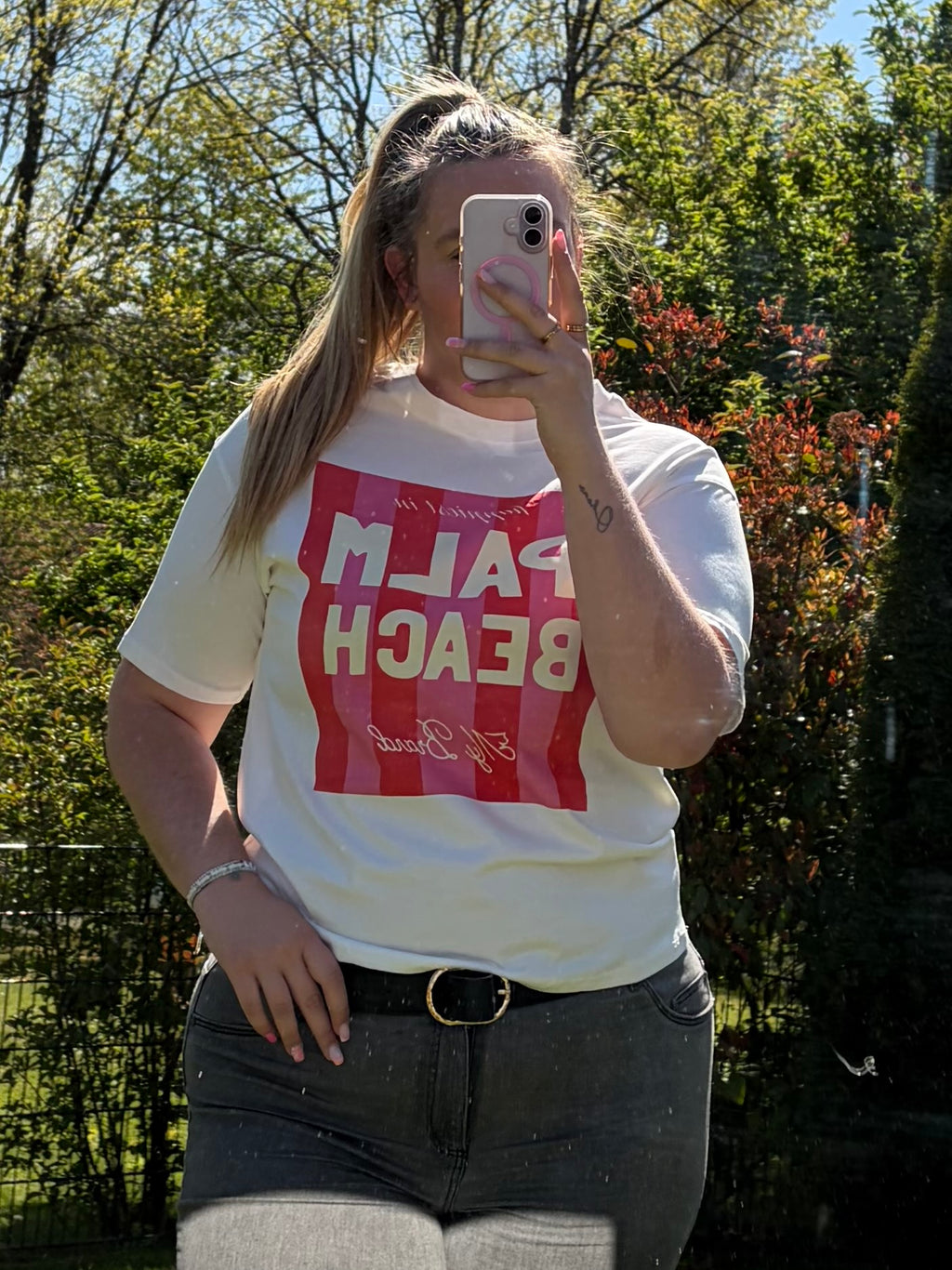 T-Shirt 'Palm Beach'