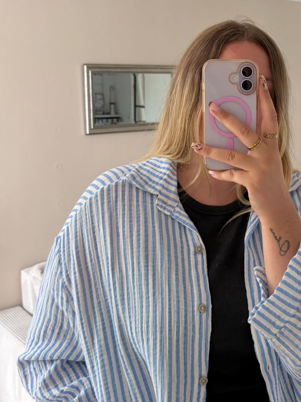 Musselin Bluse