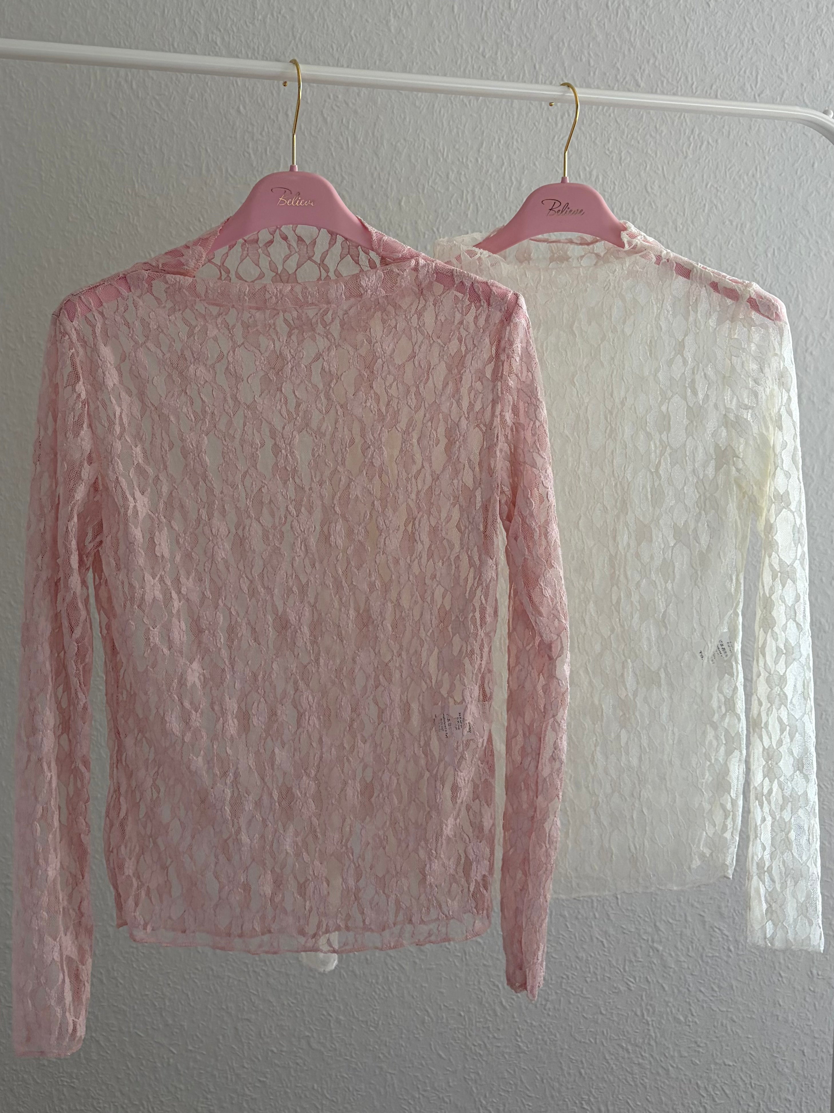 Spitzen Longsleeve 'Sophie'