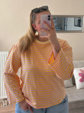 Longsleeve 'Stripe' Gelb